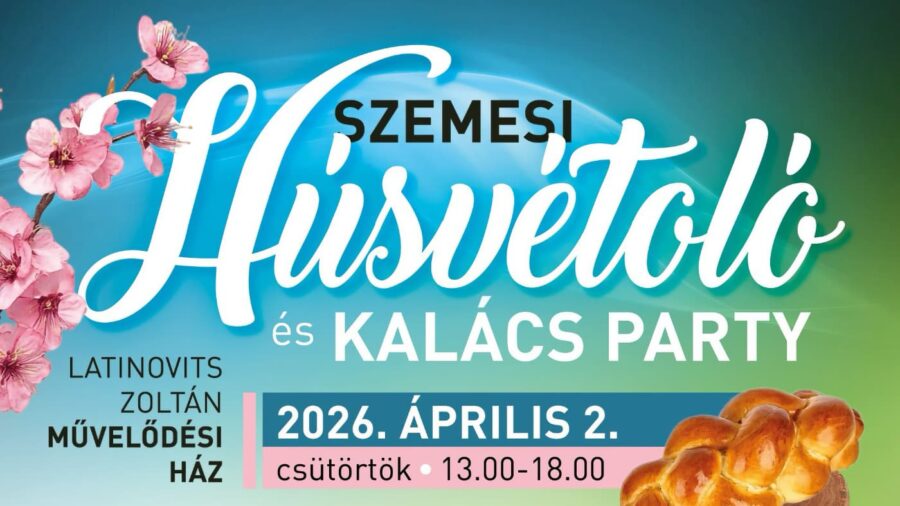 Szemesi Húsvétoló és Kalács Party 2026 Balatonszemes