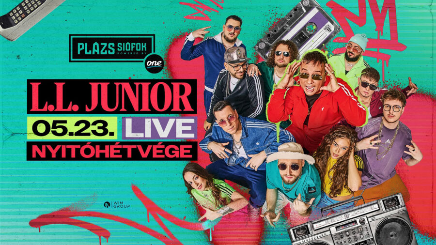 L.L. Junior LIVE koncert / Plázs Siófok / 2026.05.23.