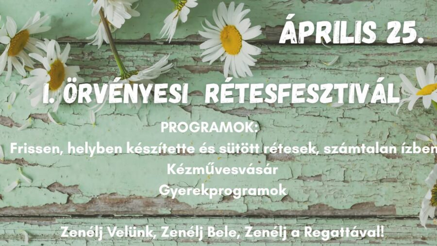 Örvényesi Rétesfesztivál 2026