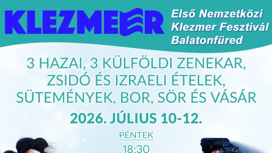 Nemzetközi Klezmer Fesztivál 2026 Balatonfüred