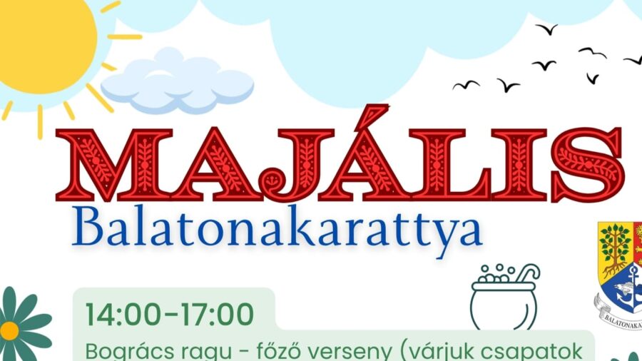 Majális 2026 Balatonakarattya