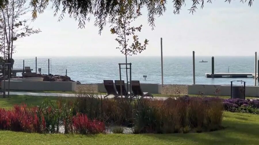 Június 1-jén megnyílik Balatonfüred új strandja, az Aranyhíd Strand