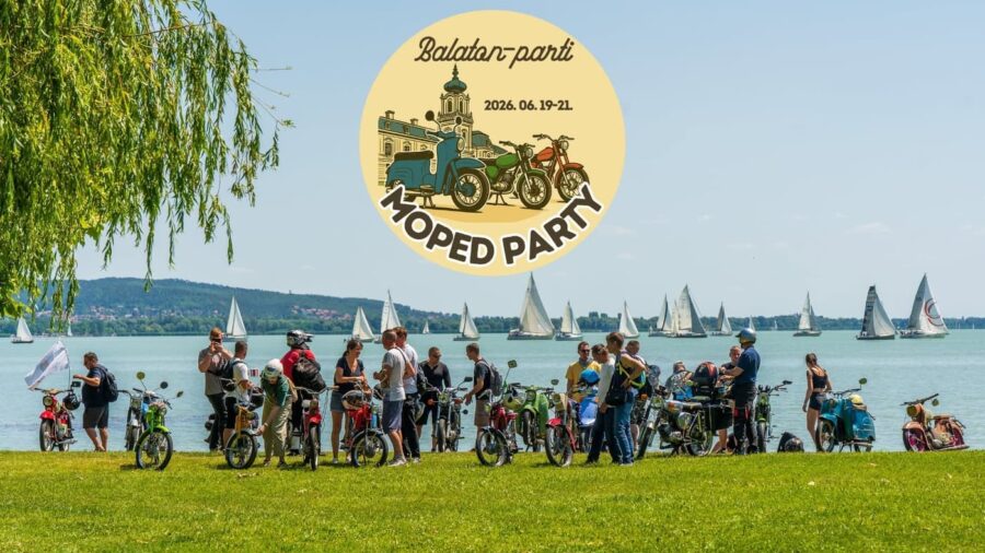 Balaton-parti Moped Party 2026 Keszthely