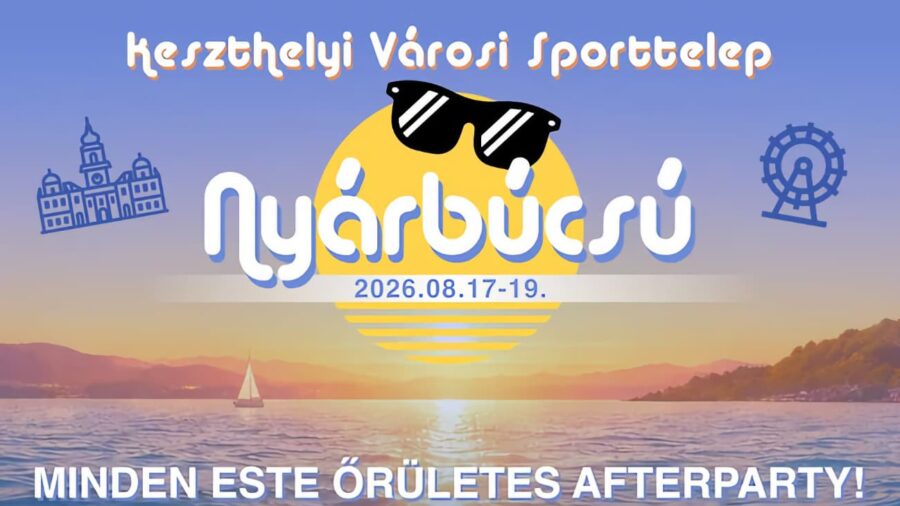 Nyárbúcsú – koncertsorozat 2026 Keszthely