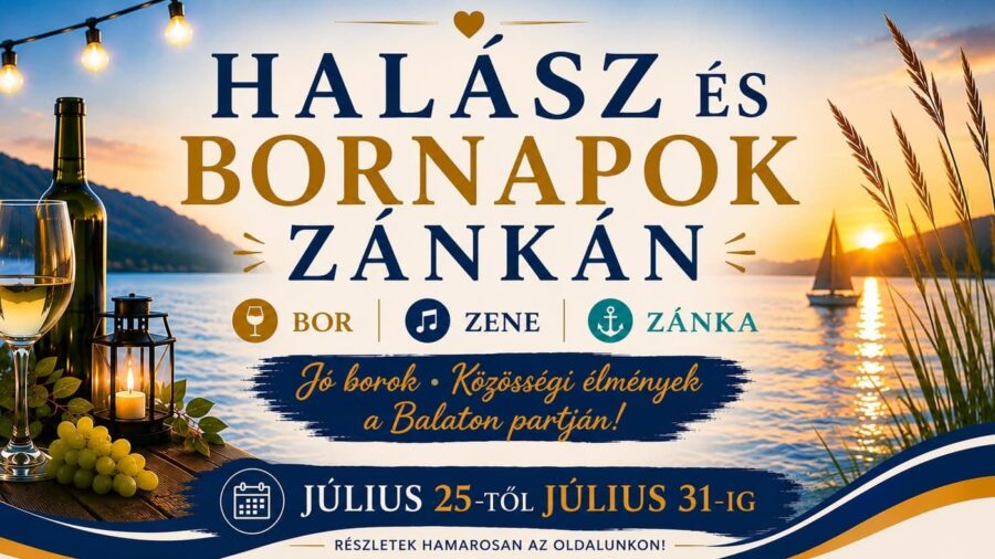 Halásznapok és Bornapok 2026 Zánka
