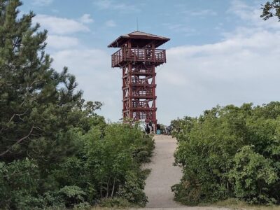 A Pap-hegy kilátója: ilyen panoráma nyílik a Batsányi-kilátóból