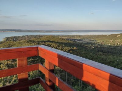 A Pap-hegy kilátója: ilyen panoráma nyílik a Batsányi-kilátóból