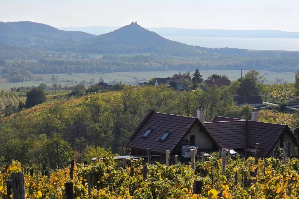 Szent György-hegy – Bazaltorgonák, barokk kápolna és szőlőhegyi panoráma