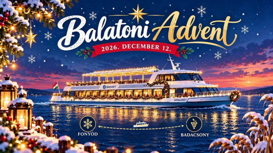 Balatoni advent: Fonyód - Badacsony hajóval a karácsonyi vásárba