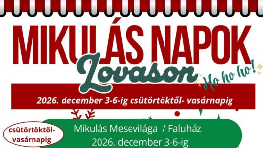 Mikulás Napok Lovason 2026